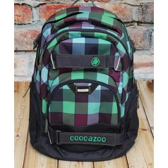 Školní batoh Coocazoo CarryLarry2, Green Purple District